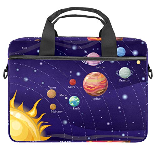 Sacoche ordinateur portable 13 14 pouces pour vos trajets quotidiens galaxie violette