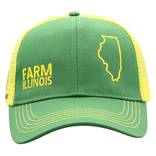 Image of John Deere Farm State Pride Contrast Mesh Back Core Baseball Cap