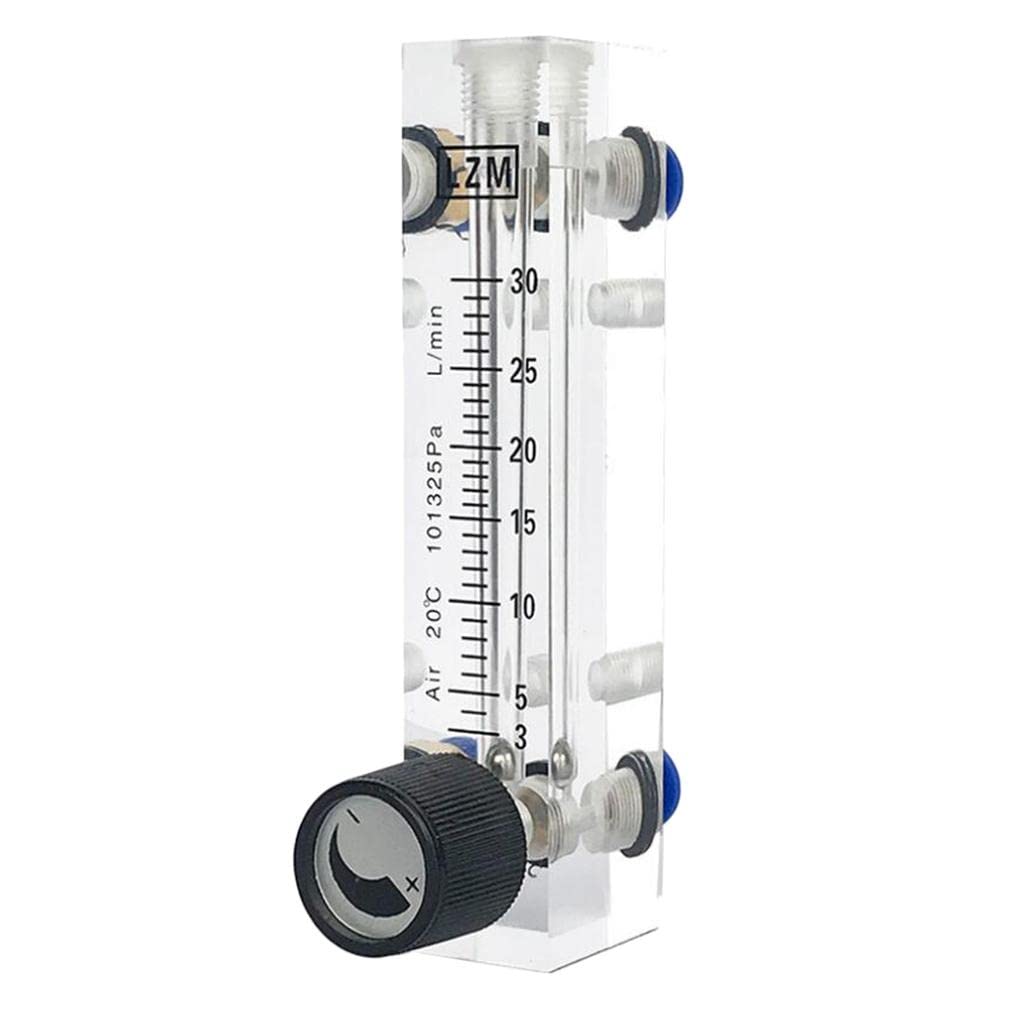 High-definition Accurate Oxygen Air Flowmeter Panel Type 3-30L-image-7