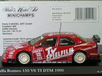 Amazon | ○1/43 アルファ ロメオ 〓 155 V6 TI/DTM #12 〓 Alfa