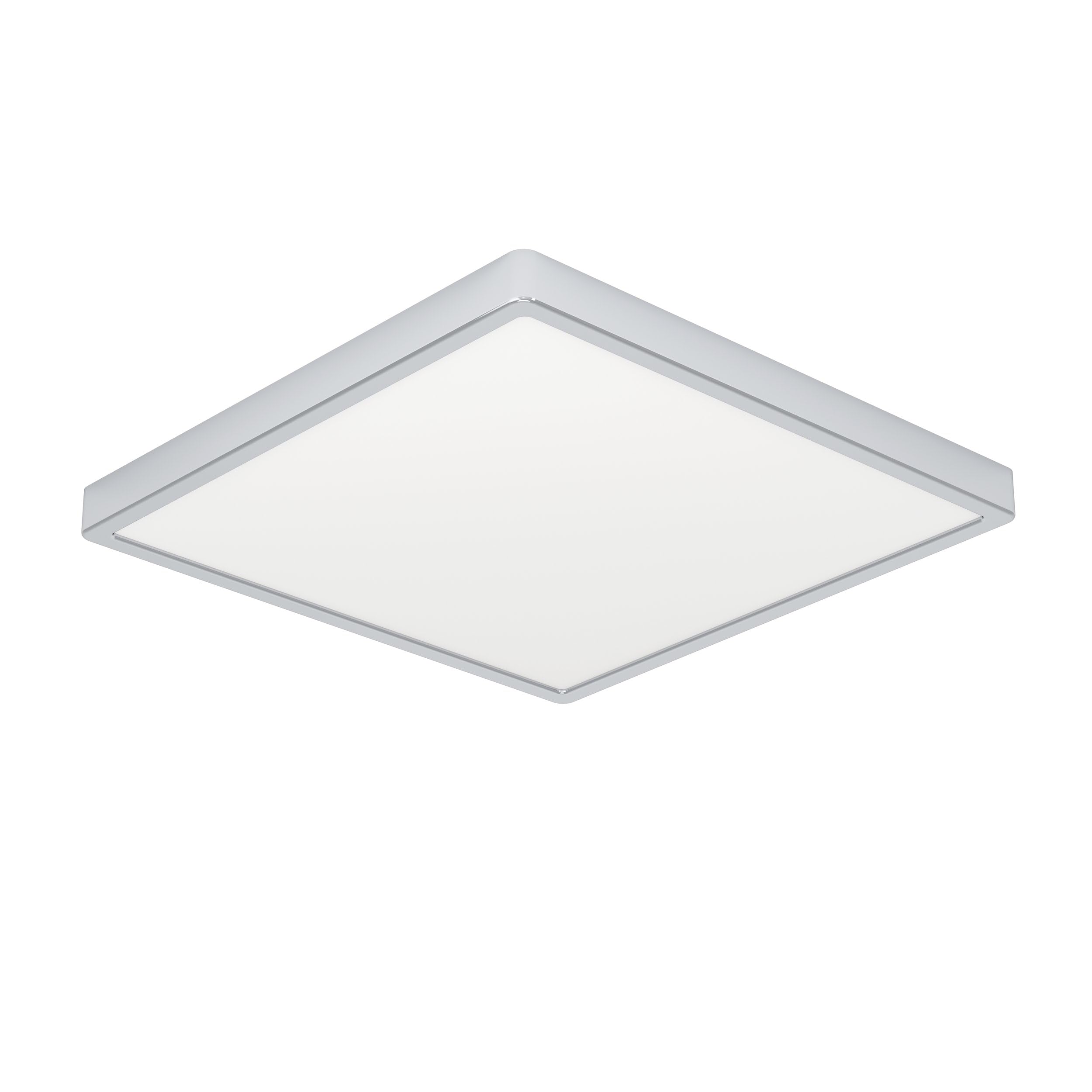 Eglo connect.z Smart-Home LED plafoniera Fueva 6-Z, 39 cm, ZigBee, Matter, app e controllo vocale Alexa, luce calda-fredda, RGB, dimmerabile, bagno, cromata, IP44