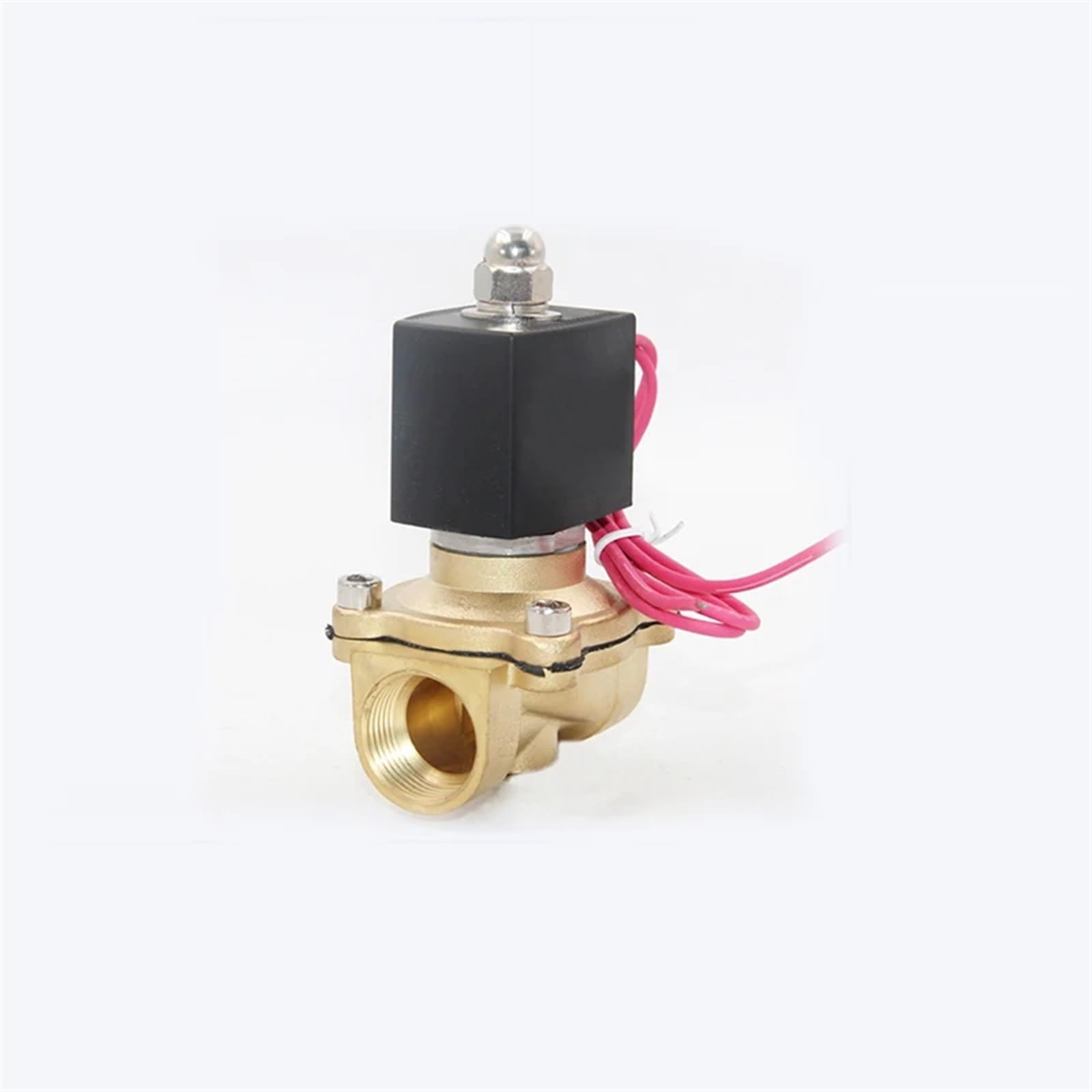 3/4" Solenoid Valve IP65 Waterproof Normally Closed Brass 24 V 12 V 220 V 110 V (BSP-120VAC-NBR-SEAL)
