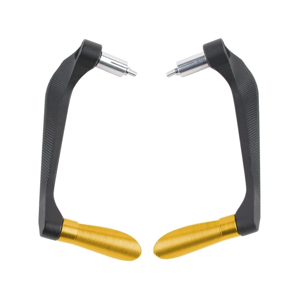 REOKIP Lever Guard Aluminum for Yamaha YZF R3 R1 R1M R1S R6 R6S R7 YZFR3 YZFR1 YZFR6 YZFR7 1999-2021 2022 Motorcycle Accessories (Gold)