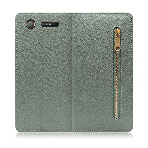 LOOF Pocket Series Xperia XZ1 / SO-01K / SOV36 P[X Jo[ 蒠^ 蒠^Jo[ X}zP[X I{v J[h[t xg ΂Ȃ }OlbgȂ t@Xi[ |Pbgt 蒠^P[X [_