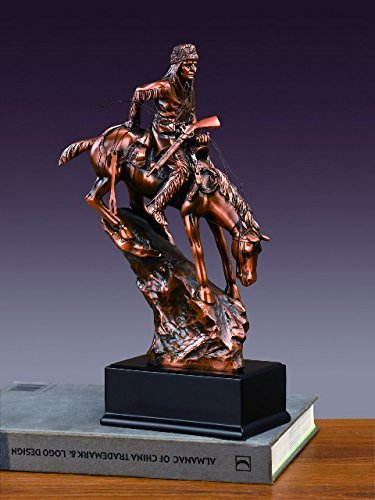 Marian ImportsF54082 Mountain Man Bronze Plated Resin Sculpture