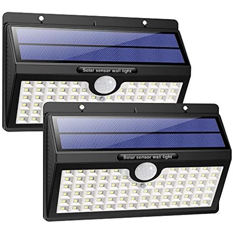 HETP Luz Solar/Foco Solar Exterior LED con Sensor de Movimiento Cover