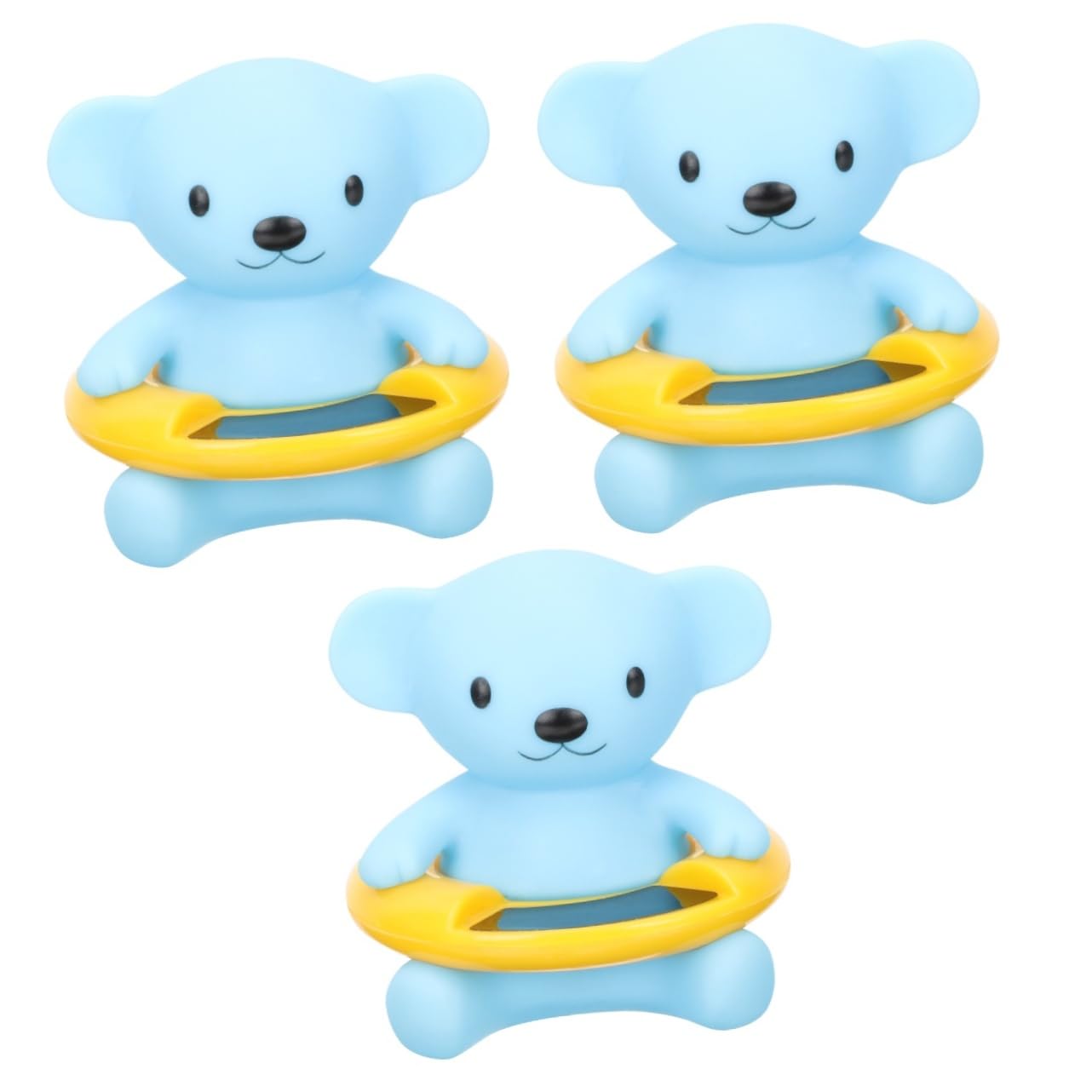 BESPORTBLE Thermomètre À Pour Prendre Un Bain Capteur De Température De L' Pour Tout-Petits Gel De Silice 3 Pièces