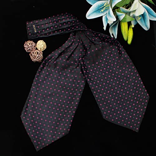 Image of Peluche Stunning Alley Black Cravat for Men