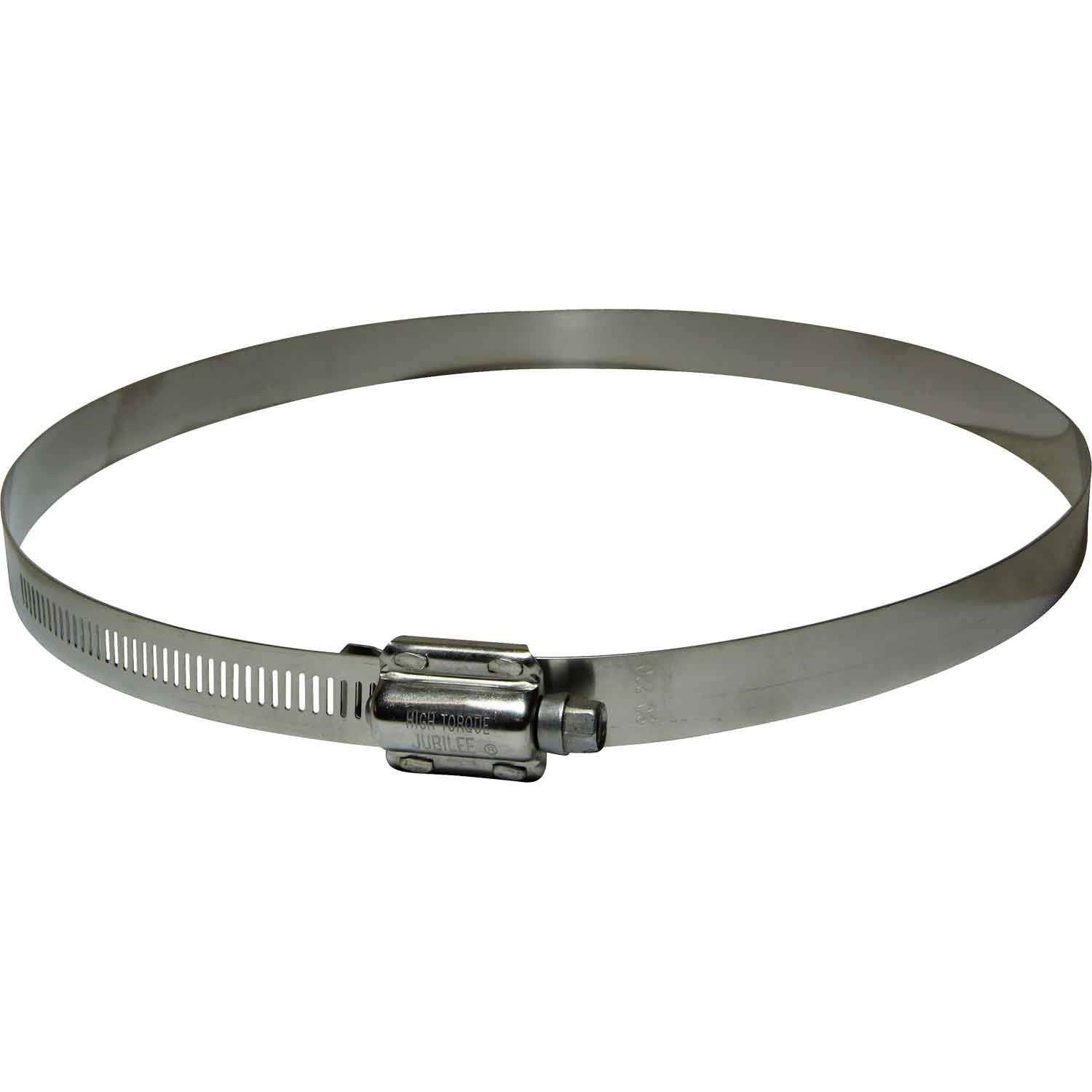 Best Price Square Silver Jubilee Genuine Clips Ss316 Stainless Steel High Torque Hose Clamp Marine Grade Diameter From 190-220Mm (1Pcs)