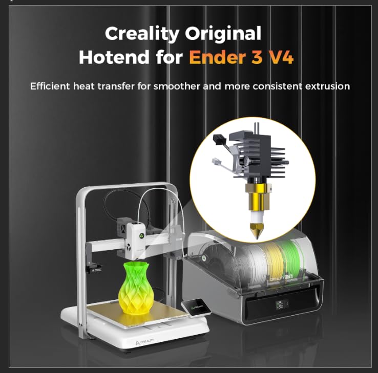 Hotend Ender 3 V4 Creality 350°C pour impression rapide 3D - 2