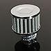 Produktbild PeroFors 12Mm Motoröl Cold Air Intake Filter Kit Crank Case Vent Cover Breather-Chrome