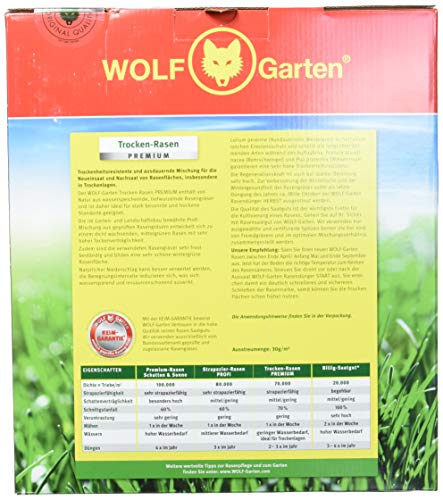 WOLF-Garten - Trocken Rasen Premium & WOLF Garten Turbo-NACHSAAT 3826121 LR 120 m², ROT - Image 4