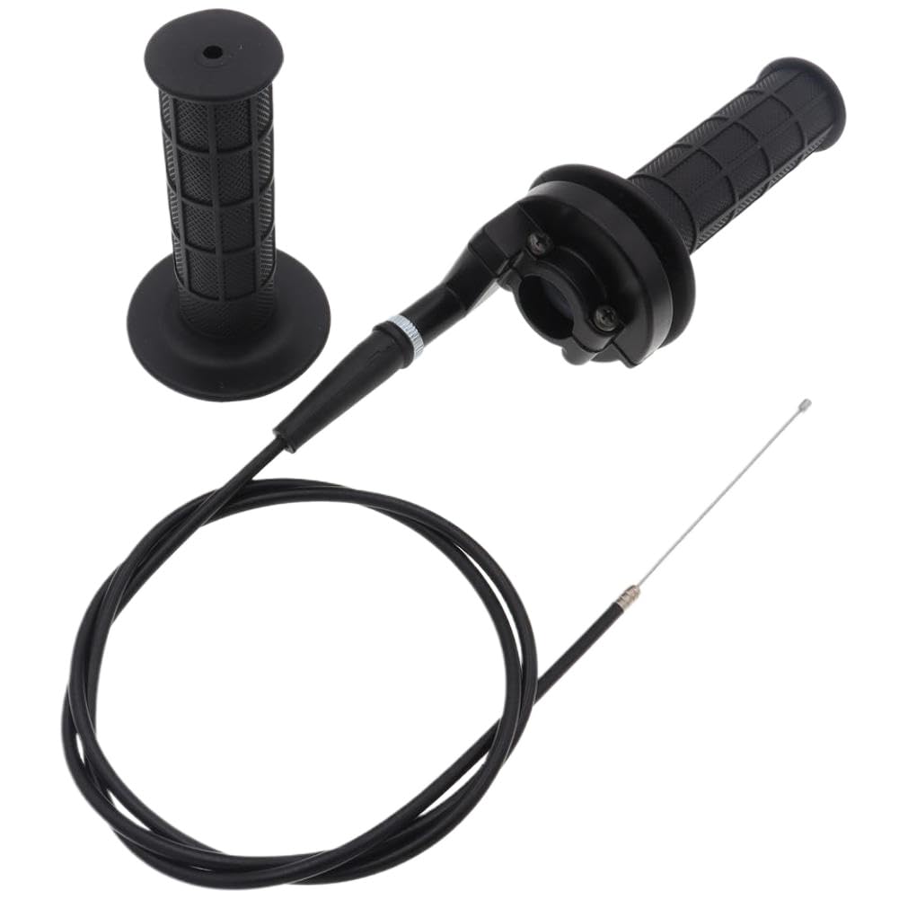 VJSlwpi Twist Throttle Handle Grip Compatible with ATV Quad Pit Bike 125CC 150CC 250CC