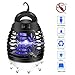 Produktbild mixigoo Insektenvernichter, Elektrischer UV Mückenlampe 2-In-1 IP66 Wasserdichte Mückenkiller Campinglampe USB Wiederaufladbar Tragbare Insektenlampe LED Laterne für Innen-und Außeneinsatz