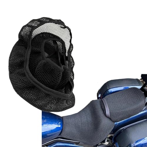 Funda de malla elástica para asiento motocicleta Suzuki TR300