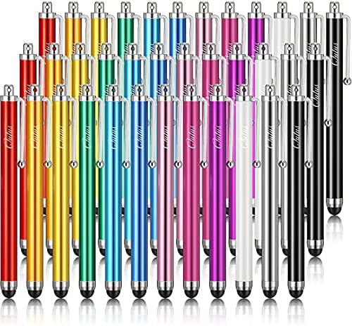Stylus Pens for Touch Screens,Stylus Pen Set of 36 for Universal Capacitive Touch Screens Devices, Compatible with iPhone, iPad, Tablet (Multicolor)