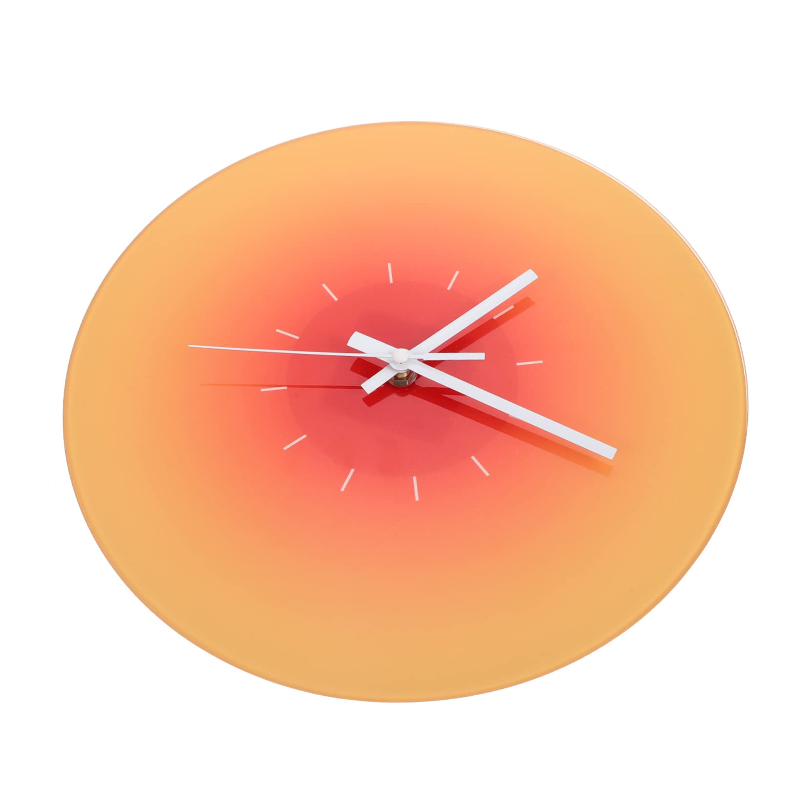 Horloge murale suspendue dégradée en verre trempé 30 cm de la marque GALPADA