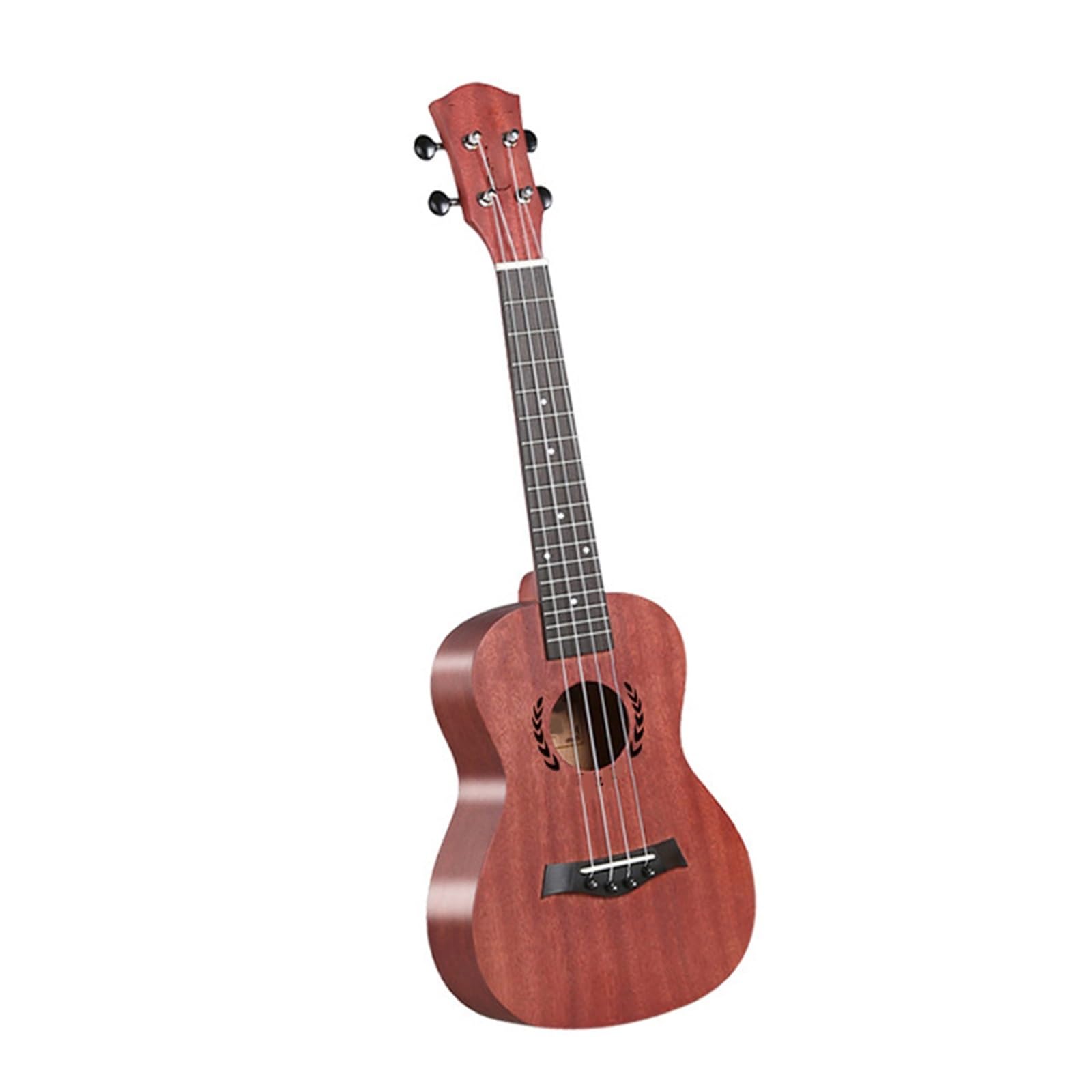 Profesjonalne Ukulele 23 Calowy Przenośny Zestaw Ukulele Dla Początkujących I Dorosłych Gitara Wprowadzająca(Mahogany)