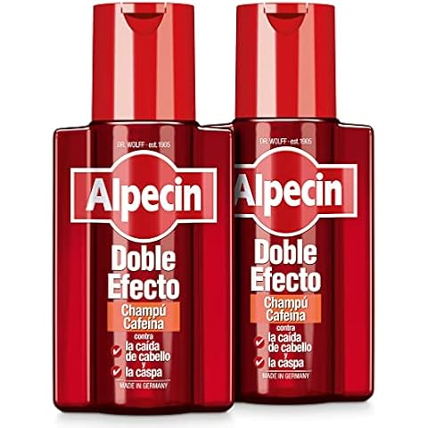 Alpecin Champú Doble Efecto Anticaída y Anticaspa con Cafeína Cover