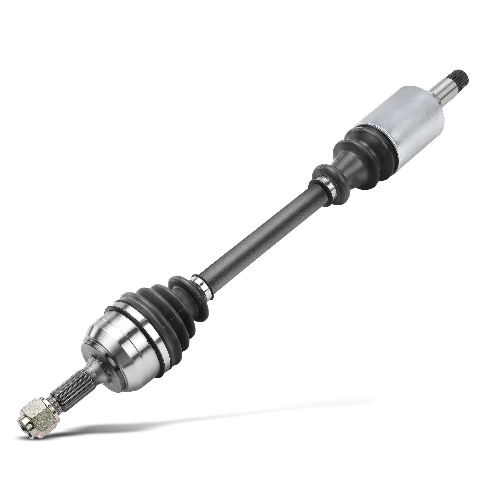 Frankberg Eje motriz Eje de transmisión Caja de cambios manual Eje delantero Izquierda sin ABS-Ring Compatible con Saxo S0 S1 106 II 1A 1C Replace# 32721Q