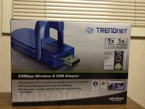 TRENDNET, TRENDnet TEW-424UB Wireless G USB Adapter (Catalog Category: Computer Technology / Network & Communication)