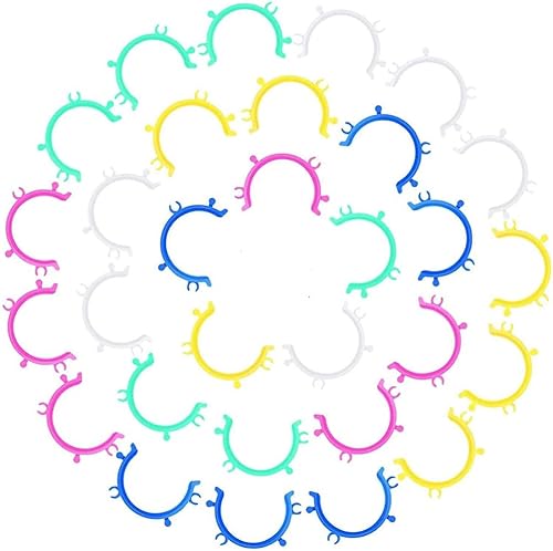 100 clips de bobina de coser, clips de soporte de bobina, abrazaderas de soporte de bobina, clips de rosca, herramienta de máquina de coser,