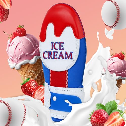 Youth Baseball Sliding Mitt - Drippy Drip Accessory - Softball Scary HaHa Gong Gong Man Ice Cream 