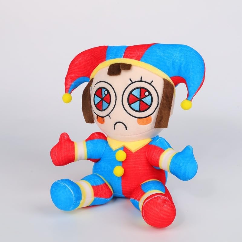 Miniatura 5 de The Amazing Digital Circus Plush, Pomni Plush, Jax Plush, Juguetes de peluche de terror, almohada con imagen de dibujos animados, regalos para niños