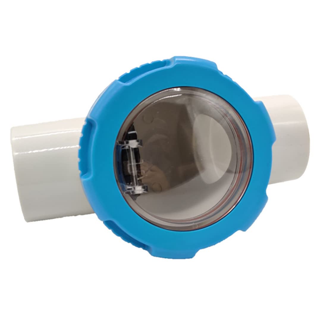 Clapet anti-retour piscine 63mm transparent anti-reflux efficace