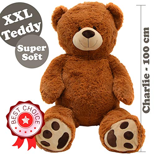 Pink Papaya Orsacchiotto Charlie, 100cm XXL