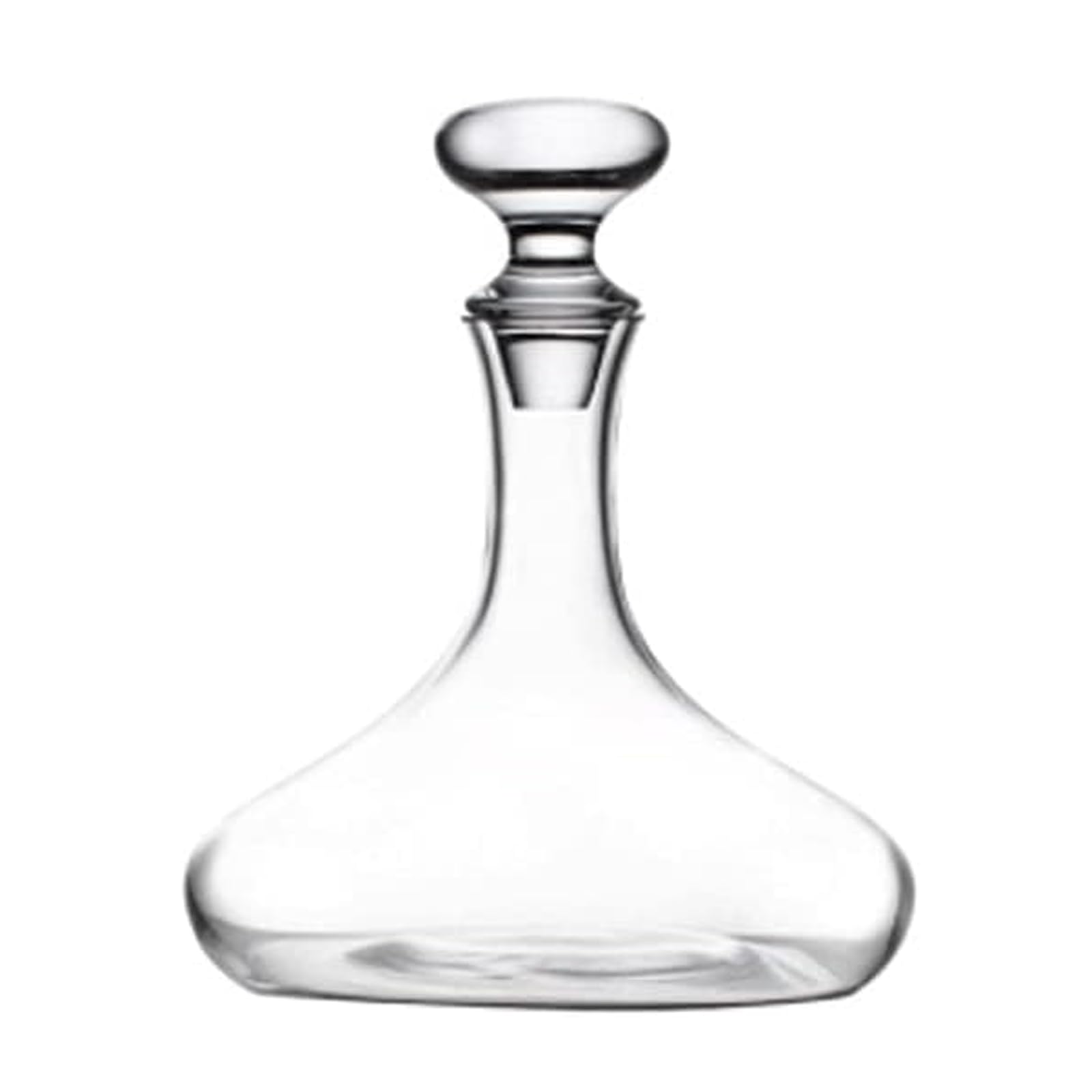 Carafe à vin Rouge de 1300ML, Carafe créative en Verre de Cristal avec Couvercle, Distributeur de vin Domestique, Accessoire d'aérateur de vin pour Les Amateurs de vin Aérateur