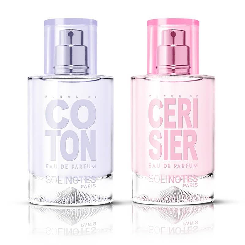 Mix Pureté : eau de parfum Fleur de Coton 50ml et eau de parfum