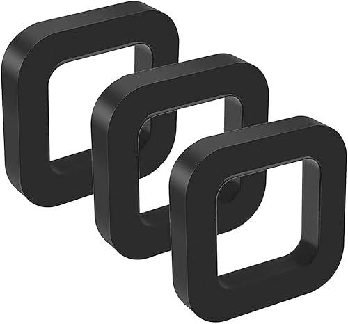 Paquete de 3 cojines silenciadores de eliminación de ruido con gancho de remolque, reduce el traqueteo, se adapta a cualquier receptor de enganche