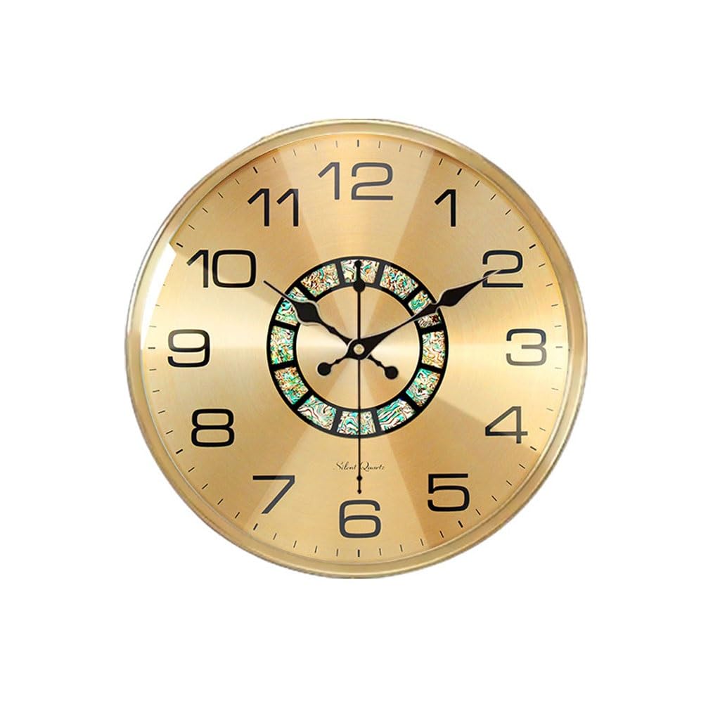 Horloge murale de bureau style chinois TUSUOD pour rompre la monotonie des murs
