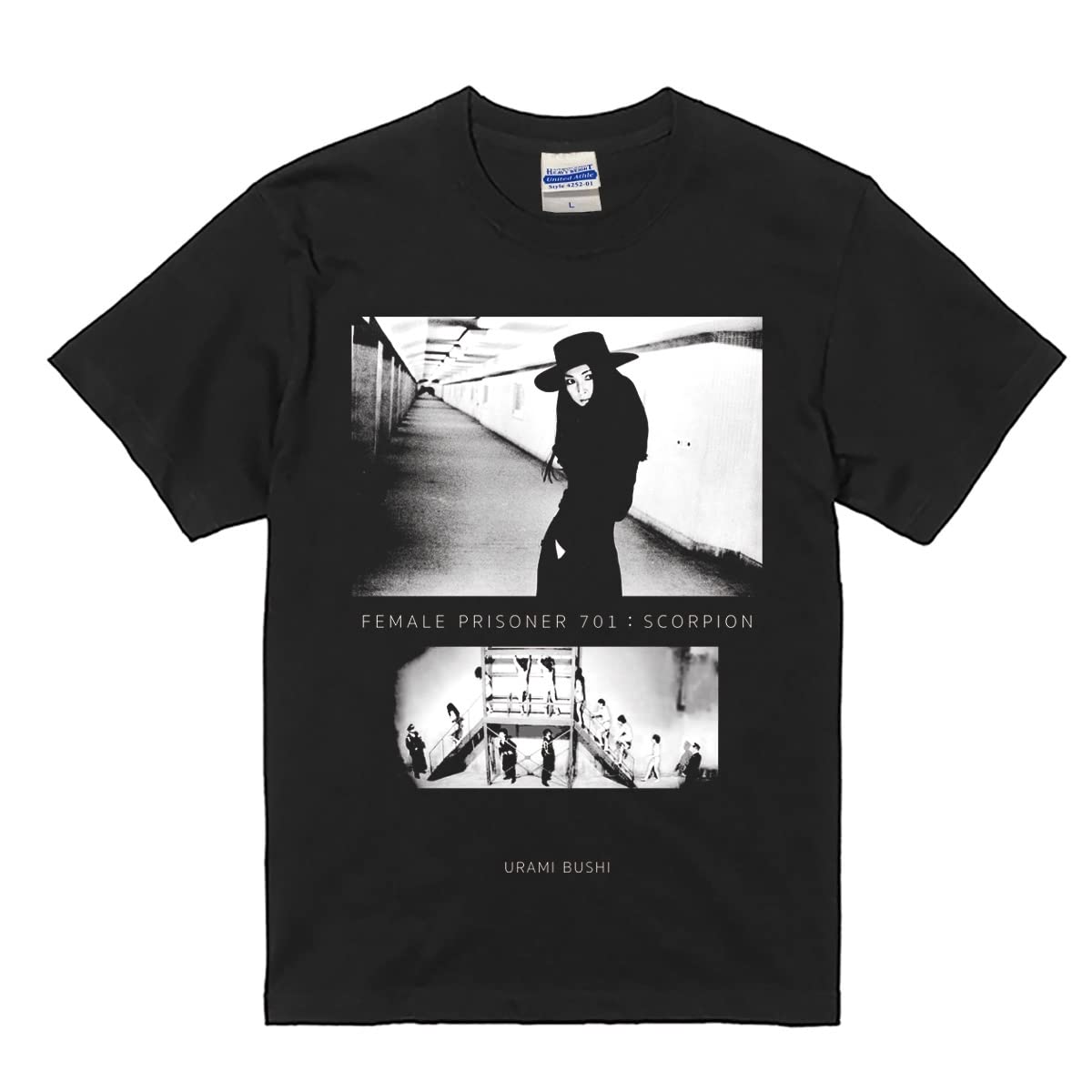 : 映画 女囚さそりTシャツ 黒 Lサイズ ブラック