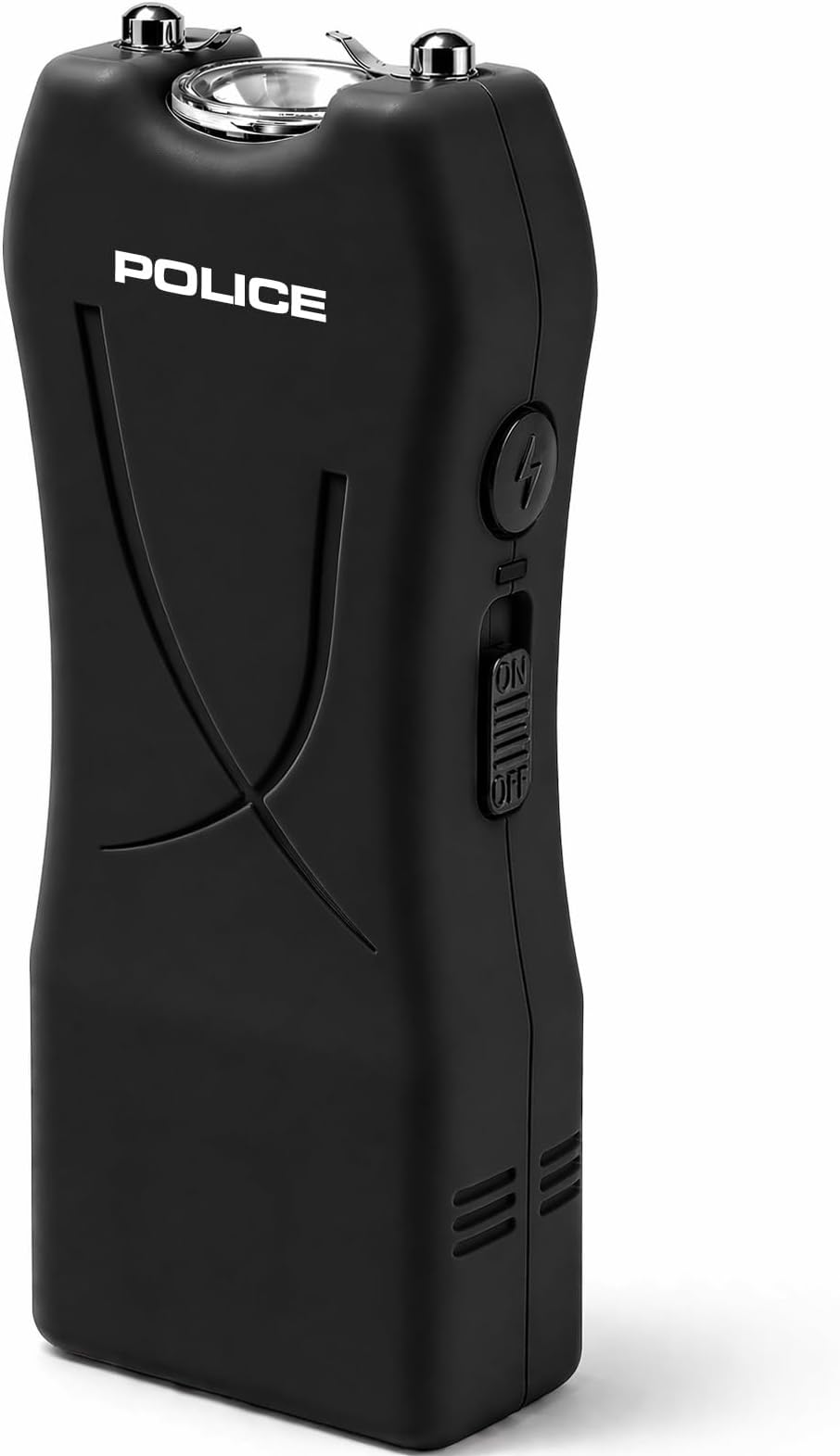 Stun Gun for Self Defense 398 – High Voltage Mini Rechargeable with LED Flashlight, Compact & Heavy Duty – Personal Security for Women Men – Black