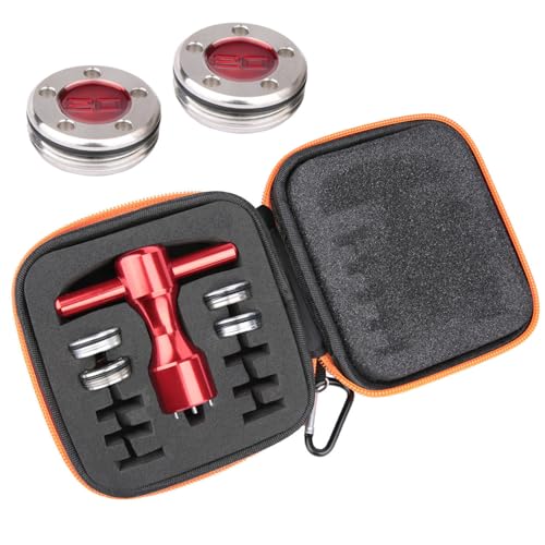 OGECLF 4pcs/Set Red Golf Weights Kit for Titleist Scotty Cameron Newport, Phantom, Futura, GoLo, California Putters (2x20g 2x25g)