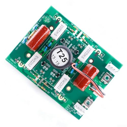 Minflora IGBT Inverter Board para LGK ZX7 NBC- Series Equipo de soldadura Placa de circuito de un solo tubo con T25 15:15 Transformador Pieza de reparación de condensador de alto voltaje