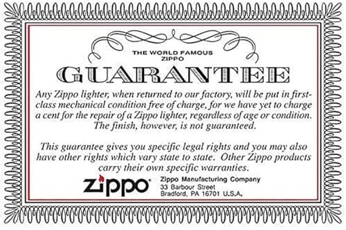 Encendedor Zippo clásico personalizado negro hielo miniatura 7