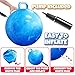 Bedwina Bouncing Ball for Kids – 20 Inch Hopper Ball with Handle and Pump | Fun & Durable Bouncy Toy for Children | Safe Inflatable Hopping Toy for Indoor & Outdoor Play, Exercise & Active Fun