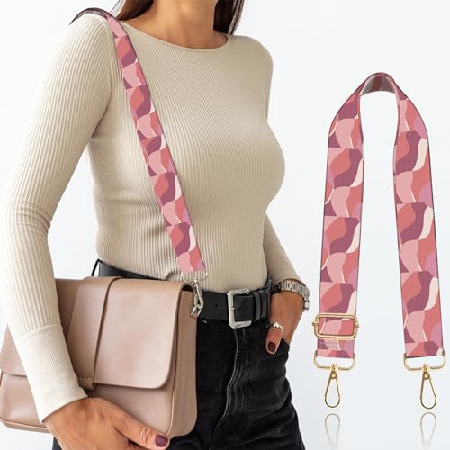 Image of Purse Strap Crossbody Shoulder Straps 1.5 inch Wide Replacement Adjustable for Women Girls Bag Aesthetic Cute