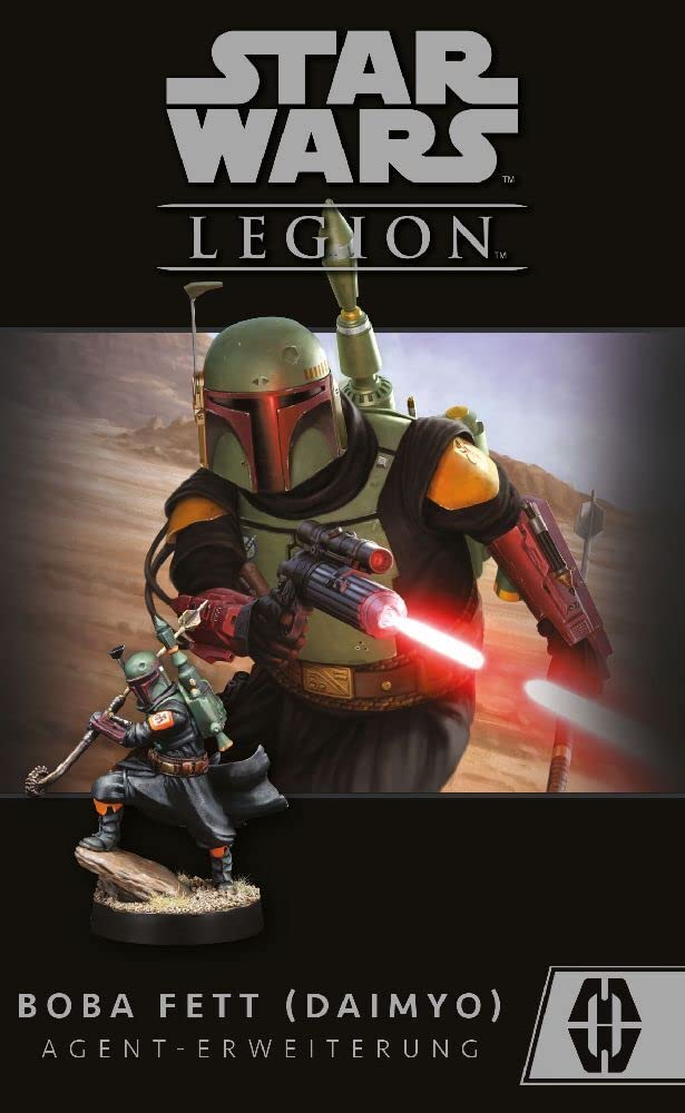 Atomic Mass Games Star Wars: Legion - Boba Fett (Daimyo) Expansion Tabletop 2 Players from 14+ Years 120-180 Minutes German