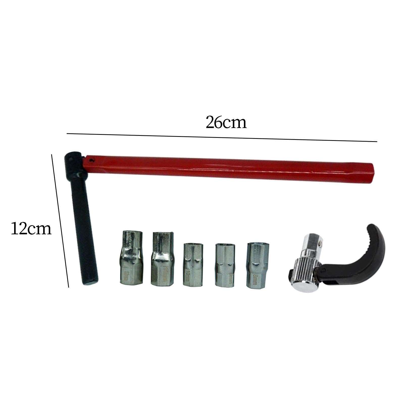 Zestaw kluczy do kranu, zestaw kluczy nasadowych do kranu, zestaw narzędzi do instalacji i demontażu, dla hydraulików (8-13 mm) (3 zestawy)