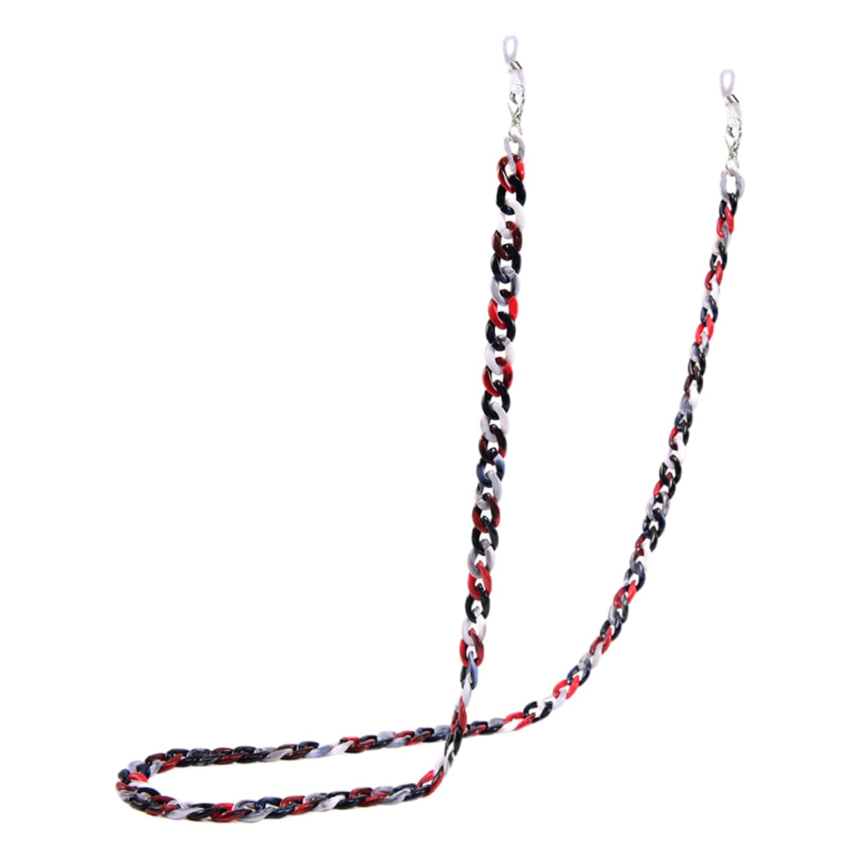 GALPADA2 Piezas cadena de gafas cordón para gafas de mujer collar de cuentas retenedores de gafas correa gafas un collar collares cadenas de anteojos para mujeres con estilo carey máscara