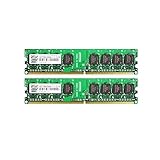  Transcend JM1GDDR2-8K Barrette mémoire pour PC JetRam DDR2 800 U-DIMM 1 Go