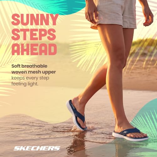 Image of Skechers Women's On-The-Go 600 Sunny | Casual, Air-Cooled Goga Mat, 5GEN Cushioning, Machine Washable, Vegan