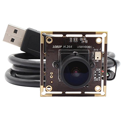 ELP Sony IMX322 Sensor Mini USB Camera Module HD 1080P (170 Degree)