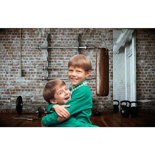 Fondo fotográfico vinilo 7x5ft para gimnasio miniatura 4