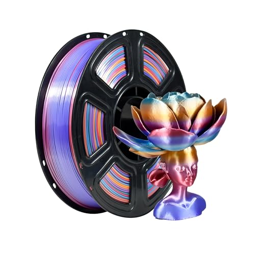 Filament iBOSS PLA Plus  Tęczowy Jedwabny (RAINBOW SILK)