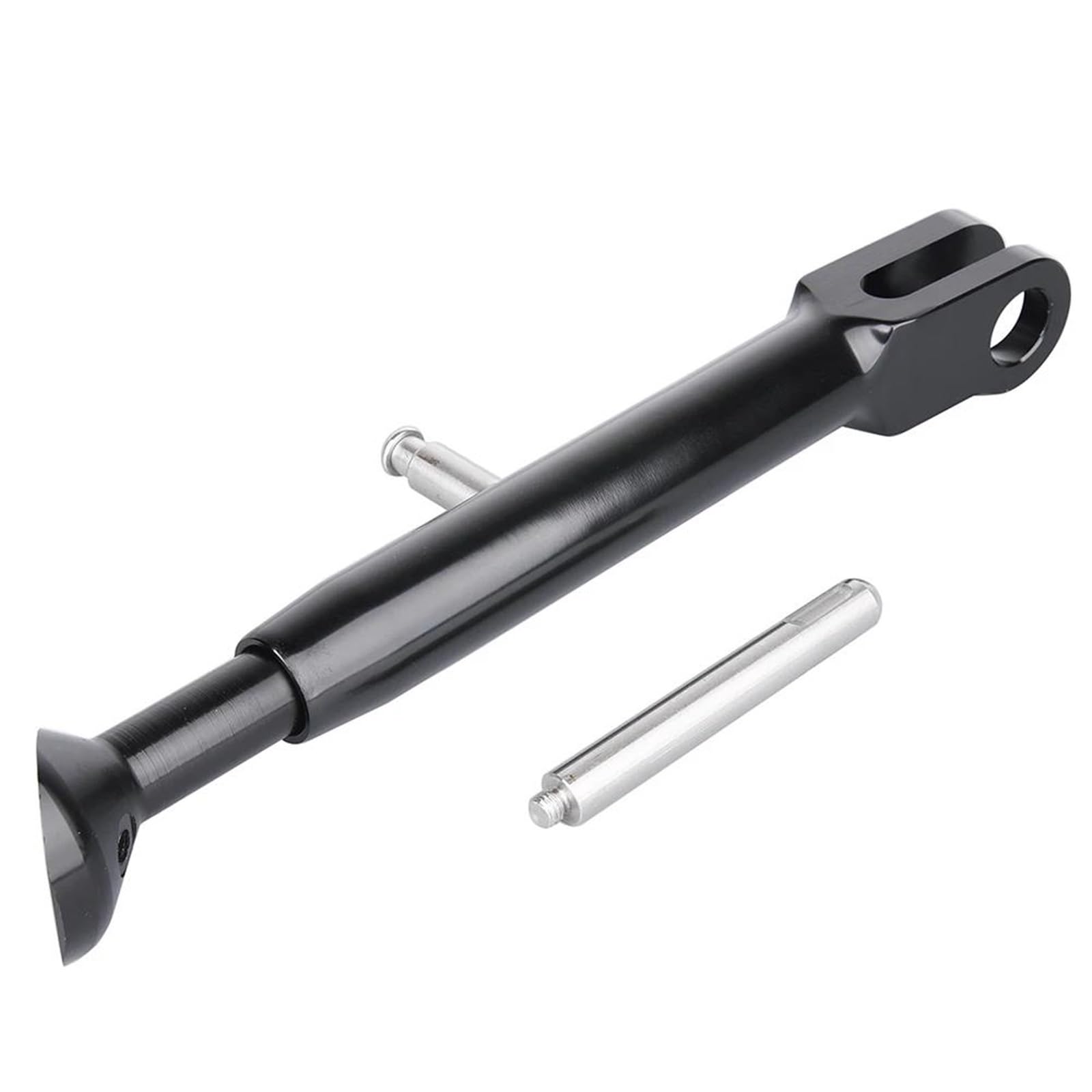 Rivestimenti Laterali Accessori di Supporto Cavalletto Laterale Cavalletto Regolabile Moto per Y&amaha FZ-07 MT07 FZ07 2013-2020 2018 2019 MT 07(Chrome)